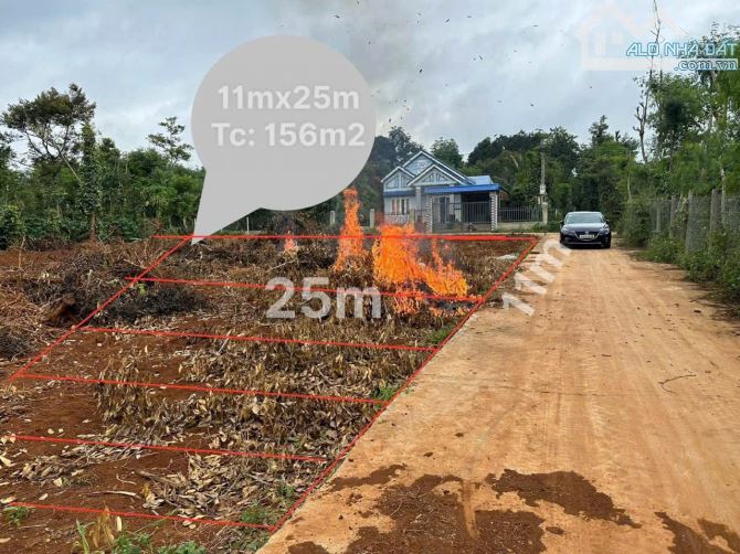 Bán đất 2 mặt tiền hẻm cấp 1 quốc lộ 14 cuôr đăng - 2