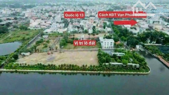Đất View Sông Hiệp Bình Phước 142m² Hẻm 10m Quốc Lộ 13 Xây 5 Tầng Chỉ 12,7 Tỷ - 2