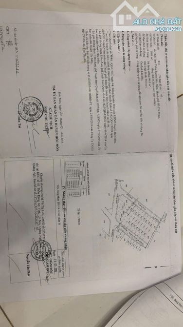 Bán đất 90M{5M X 18M}SỔ HỒNG RIÊNG mặt tiền đường nhựa 2/Trịnh Thị Miếng, Xã Thới Tam Thôn - 2