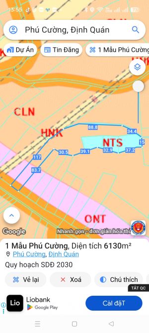 Bán hơn 1 mẫu đất Phú Cường, Định Quán, Đồng Nai - 1