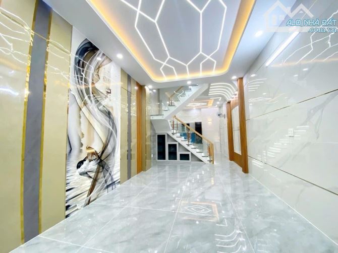 NHÀ 4 TẦNG MỚI ĐẸP – BÌNH TRỊ ĐÔNG, GIÁP TÂN PHÚ – HẺM XE HƠI THÔNG TỨ TUNG. NHỈNH 6 TỎI - 2