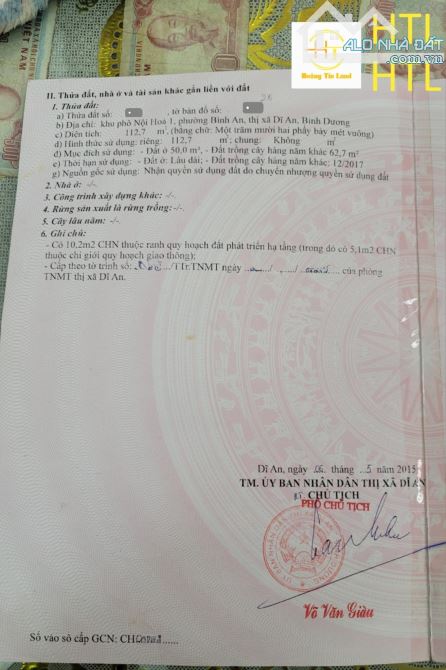Bán nhà 1T1L 5x20m, mặt tiền Trần Đại Nghĩa P. Bình An gần chợ Bình An - 2