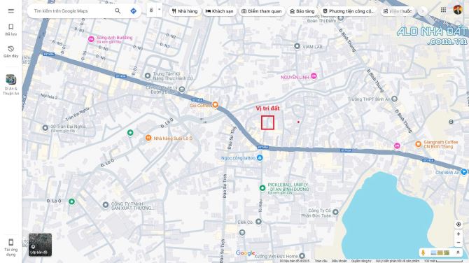 Bán đất 6.8x27m, hẻm ĐT.743A p.Bình An gần làng đại học - 2