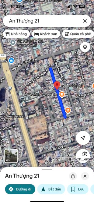 BÁN LÔ ĐẤT ĐẸP ĐƯỜNG AN THƯỢNG 21 - KHU PHỐ TÂY - GẦN BIỂN - 2