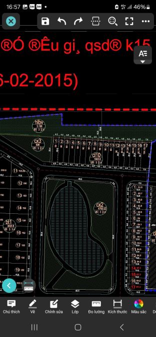 Bán lô P Ninh Xá lô 10 11 12. Dt 270m2 mt 13.5m hướng ĐN giá bán 33 tỷ - 2