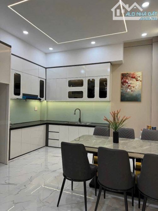 Nhà đẹp Gò Vấp-Hẻm ô tô 5M-Khu Phân Lô-Sát MT Phạm Văn Chiêu-P14-52m2-4,2x13-4tầng-4PN,5WC - 2