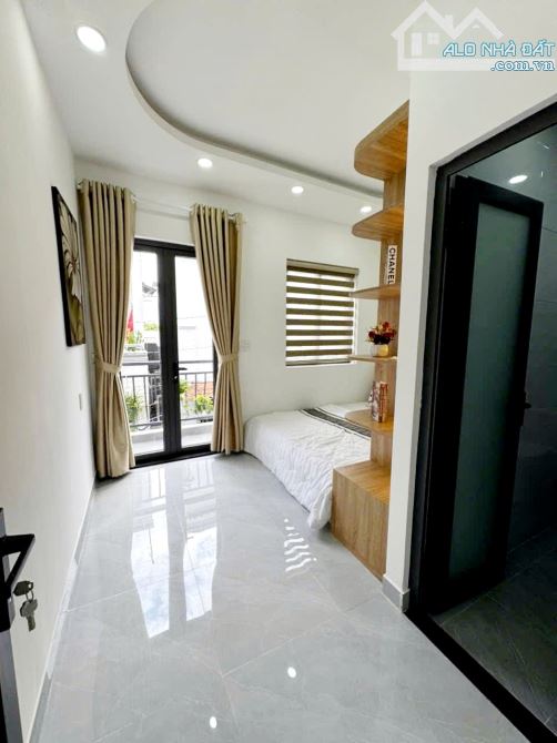 Nhà Gò Vấp 3 tầng hẻm 4m thông ngang khủng 4m1 Quang Trung Phường 10 SHR công nhận đủ - 3