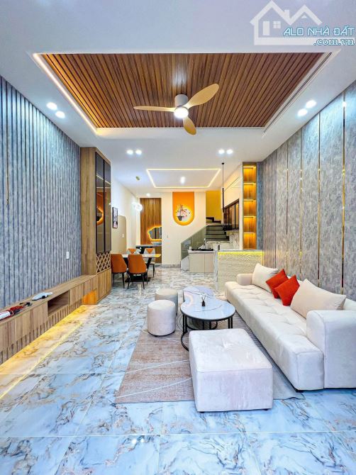 NHÀ 2.1 TỶ/150M2, MT CẦN ĐƯỚC LONG AN, NỘI THẤT CAO CẤP, THIẾT KẾ SIÊU ĐẸP - 3