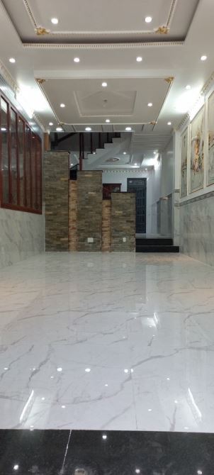 Nhà 4 Tầng - Hẻm 8m Thông, DT: 4x18= 72m² , Bình Tân Giáp Tân Phú - 3