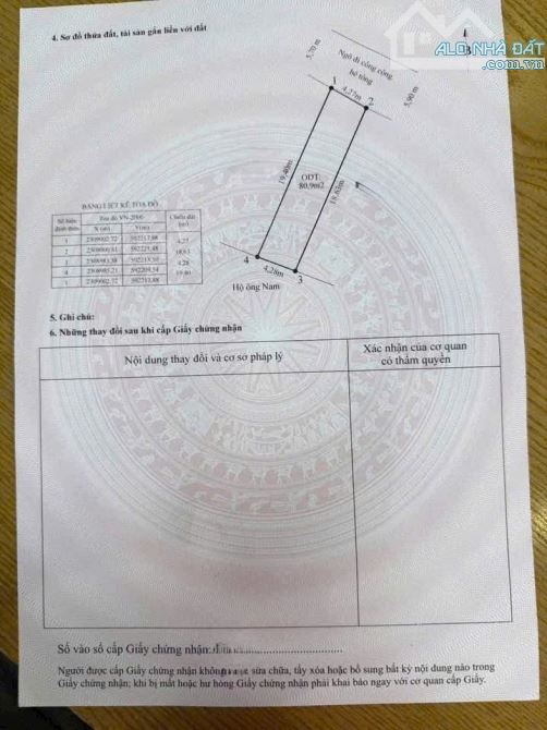 Bán đất 81m² tại ngõ 6m, tuyến 2 Cam Lộ, Hùng Vương, Hồng Bàng - v - 3
