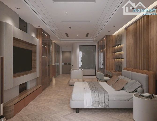 Bán nhà bát khối long biên 79m2 xây 7 tầng thang máy , gara 2 ô tô - 3