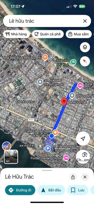 Bán lô đất lớn 285m2 mặt tiền đường Lê Hữu Trác, khu kinh doanh sầm uất sát chợ An Hải Đôn - 3