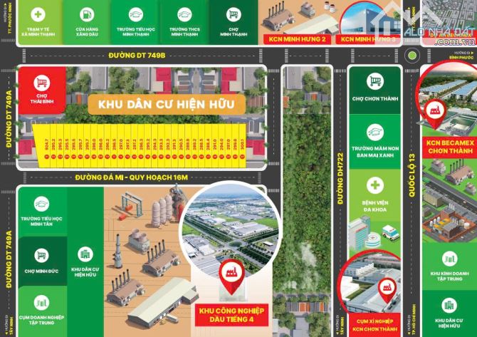 CƠ HỘI VÀNG - ĐẦU TƯ ĐẤT TRUNG TÂM MINH THẠNH - TP. HỒ CHÍ MINH - 3
