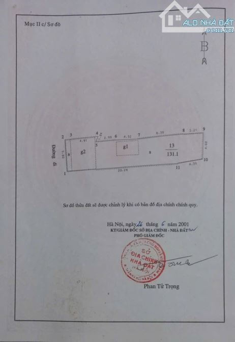 Trương Định, Ngõ thông Ô tô tránh, Vỉa hè Kinh Doanh, dt 131m2, mặt tiền 5.8m, Giá 25 tỷ. - 3