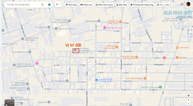 Bán đất 10x20m, đường NA5 KDC Việt Sing p. Thuận Giao - 3