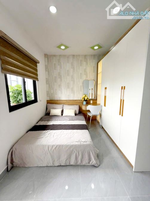 Nhà Gò Vấp 3 tầng hẻm 4m thông ngang khủng 4m1 Quang Trung Phường 10 SHR công nhận đủ - 4