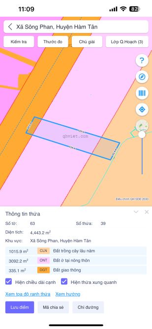 💥BÁN ĐẤT MẶT TIỀN QUỐC LỘ 55 XÃ SÔNG PHAN - HÀM TÂN - BÌNH THUẬN - 4