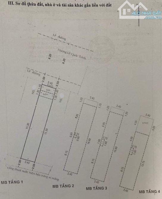 62m2 mặt tiền Lê Quốc Trinh, 4 tầng BTCT, 6PN, nhỉnh 8 t.ỷ - 4