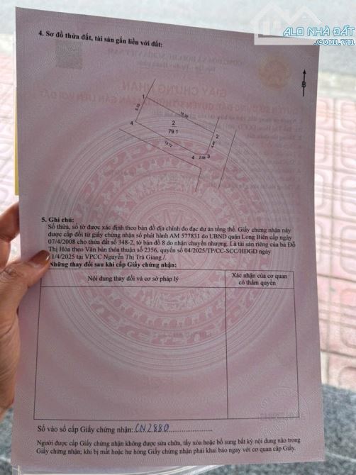 Bán nhà bát khối long biên 79m2 xây 7 tầng thang máy , gara 2 ô tô - 5