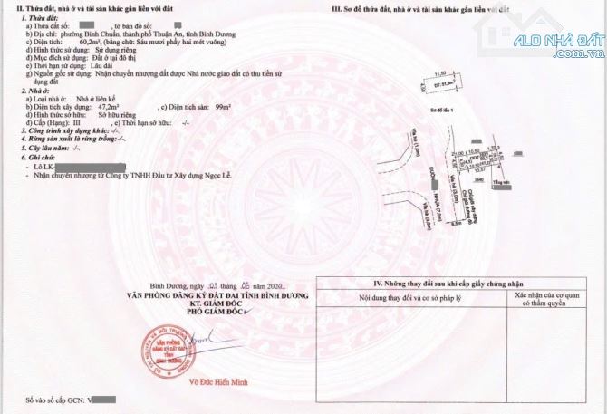 Bán nhà 1 trệt 1 lầu hoàn công gần chợ Bình Phước B Tp.Thuận An chỉ 2ty700 TL M7426 - 5