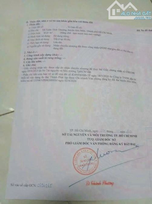BÁN NHÀ GIÁ TỐT – XUÂN THỚI THƯỢNG, HÓC MÔN - GIÁ TỐT KHÓ TIỀM. - 6