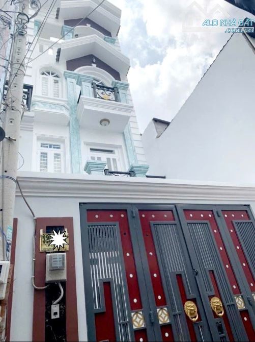 Lê văn Quới Nhà 4 tầng 4 x 20m 4PN 5wc ngay ngã tư 4 Xã 6.6 tỷ - 7