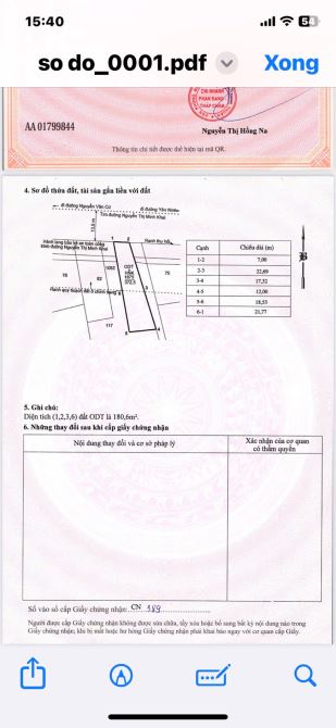 Chính Chủ gởi bán lô đất mặt tiền đường lớn Nguyễn Thị Minh Khai Ninh thuận cũ( khánh hoà) - 7