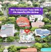 Giảm Mạnh 8 Tỷ-Bán Đất Biệt Thự 417m2(19mx22m) Khu Compound Thảo Điền 1,Quận 2