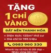 Tặng VÀNG khi mua Đất nền Thạch Thành - Thanh Hóa. CÓ SỔ ĐỎ