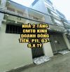 🌟 NHÀ 2 TẦNG CMT8 KINH DOANH DÒNG TIỀN, P11, Q3 – 9,X TỶ