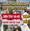 Bán đất quận 2 Thảo Điền ngay đường Nguyễn Văn Hưởng.Diện tích 164 m2.Ngang 10m Dài 16,4m