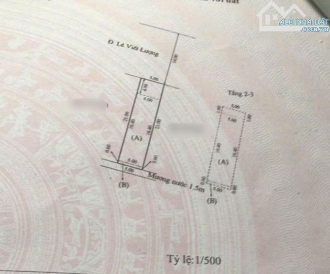 Bán Nhà 3 Tầng mặt tiền đường Lê Viết Lượng đối diện TT Hành Chính Công, Tp.Huế Giá 7.8Tỷ - 2