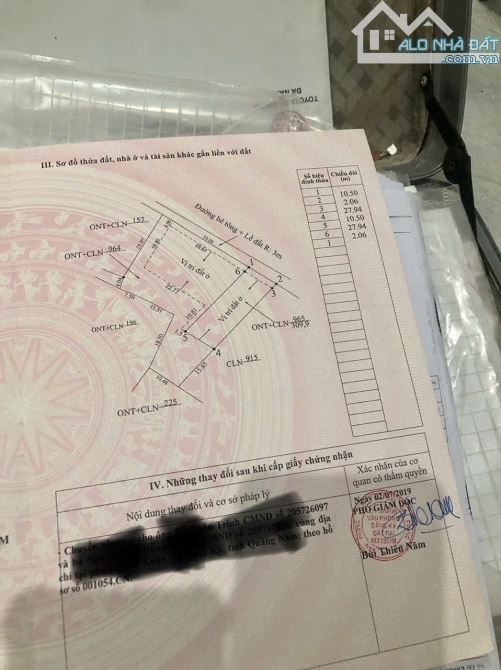 càn bán đất tại xã Đảo Tam Hải - 1
