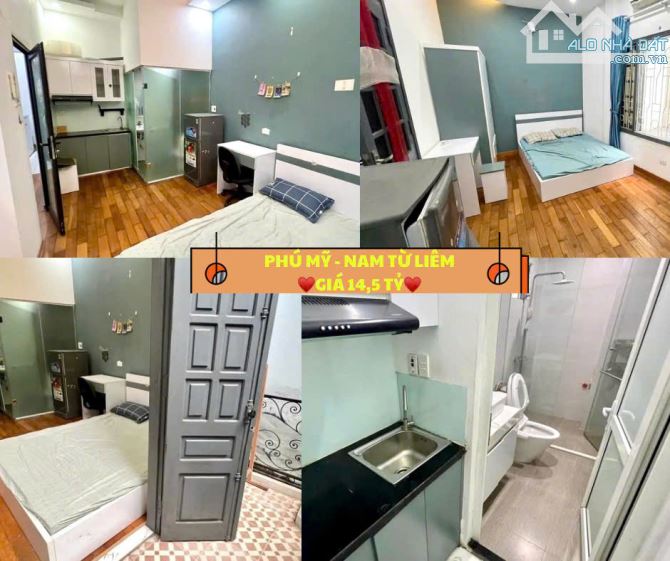 PHÚ MỸ – NAM TỪ LIÊM | CCMN Diện tích 104m²- 5 Tầng – Mặt Tiền 3m- Giá chỉ 14,5 tỷ