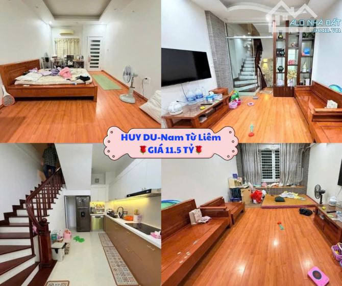 HUY DU – NAM TỪ LIÊM | Diện tích 35m²- 6 Tầng  FULL NỘI THẤT– Mặt Tiền 3,8m- Giá chỉ 11,5