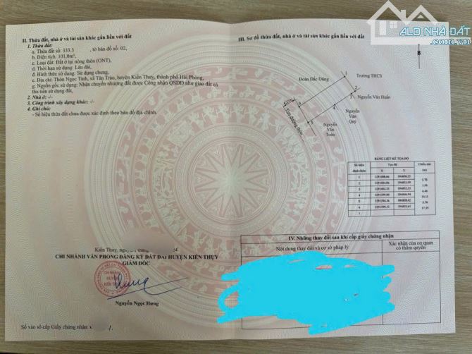 CHÍNH CHỦ BÁN ĐẤT SÁT CỔNG KCN TÂN TRÀO VỊ TRÍ VÀNG ĐẦU TƯ
