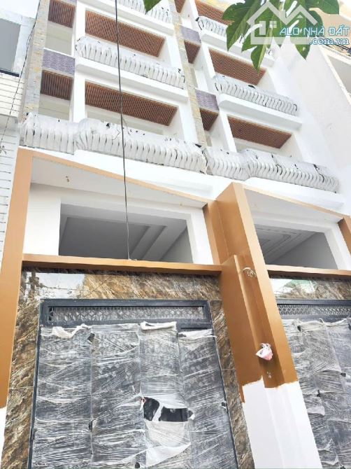 NHÀ XÂY MỚI 5 TẦNG - 4X15M - LIÊN KHU 1-6 - HẺM 6M XE HƠI THÔNG THOÁNG - NHỈNH 7 TỶ