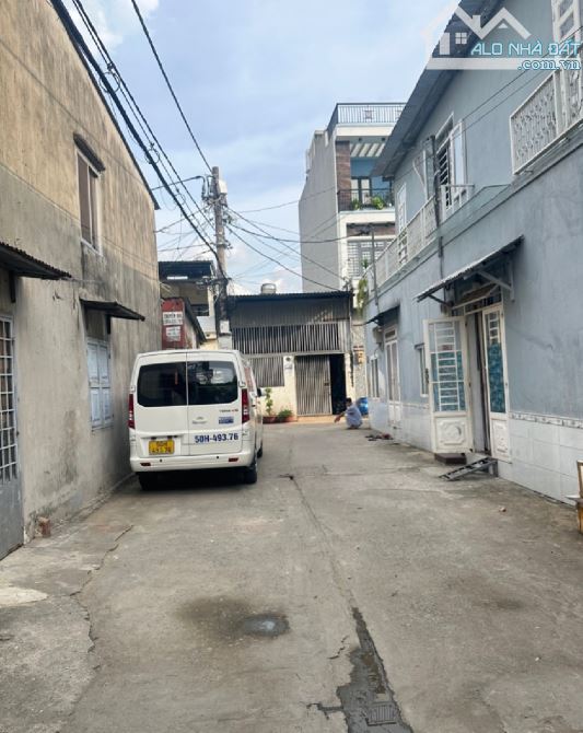 Bán nhà hẻm XE HƠI 🚘 cách XE TẢI 🚛 10m_ Tân Chánh Hiệp 07 Q12 _ nhà Trệt lửng_4x12m_3ty9