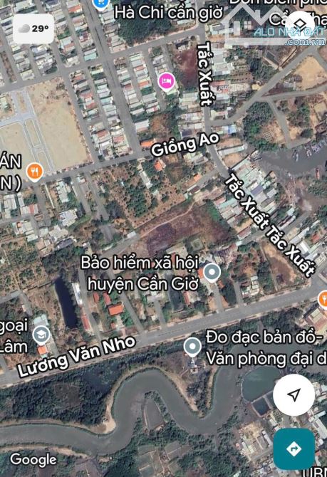 bán ngay 600m2 đất full thổ cư đường ô tô cần giờ