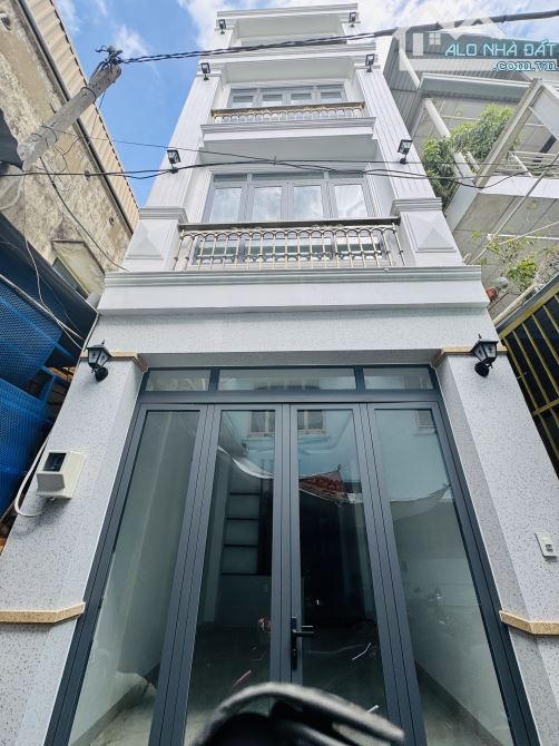 Trước nhà 4m, nhà 4 tầng 4PN, Nguyễn Văn Đậu Bình Thạnh 45m2 (3.6x12m) chỉ 8 tỷ x tl