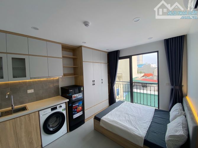 Cho Thuê CCMN 24 Phố Lụa Vạn Phúc Hà Đông 20m2 Studio Cửa Sổ Ban Công Giặt Riêng Thang Máy