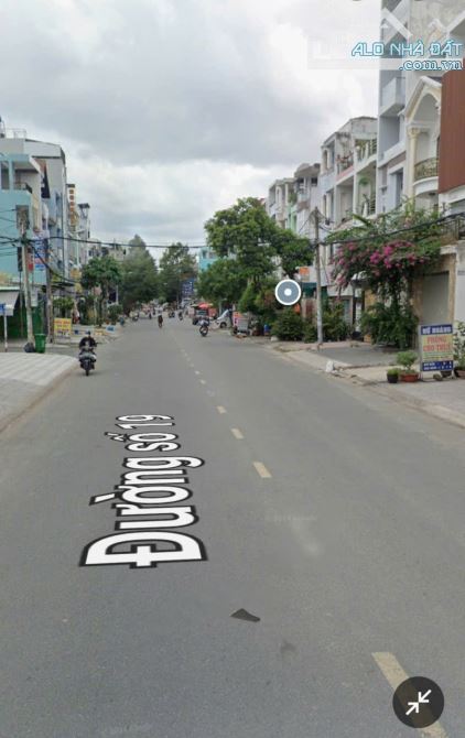 BÁN NHÀ MẶT TIỀN ĐƯỜNG SỐ 19,KHU TÊN LỬA (4,5 x 20 x 4 TẦNG) 14,5 TỶ TL