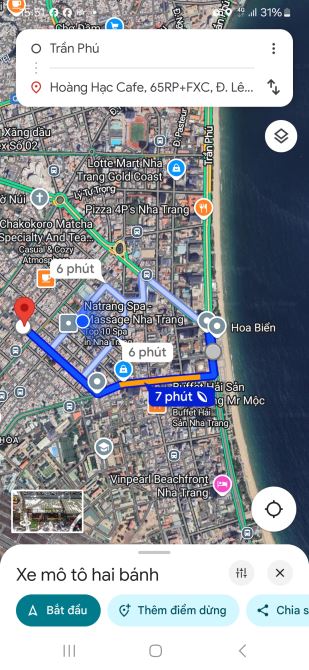 Giảm Giá Bán 136tr/m2- Bán đất trung tâm ô bàn cờ Nha Trang. Đường Lê Đại Hành