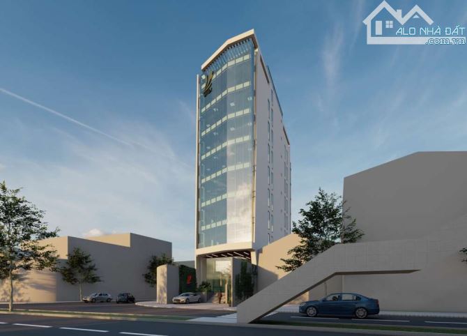 CHO THUÊ TÒA NHÀ MT 1392 VÕ VĂN KIỆT Q6, DIỆN TÍCH: 10X30M, 2 HẦM 10 TẦNG, GIÁ 200 TRIỆU