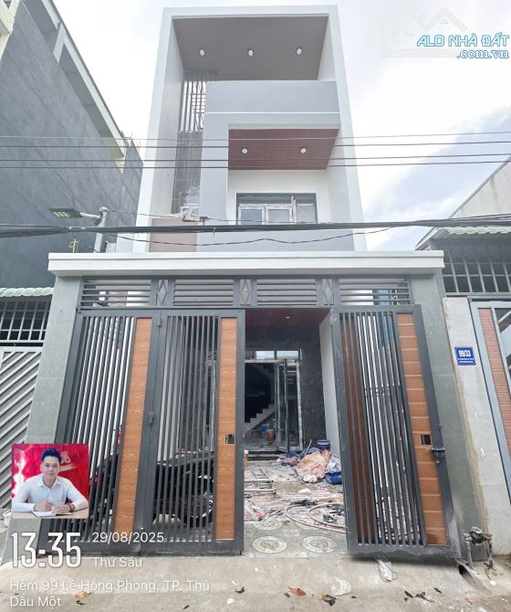 NHÀ  1 TRỆT 2 LẦU – PHÚ LỢI 3 phòng ngủ lớn, 3 WC