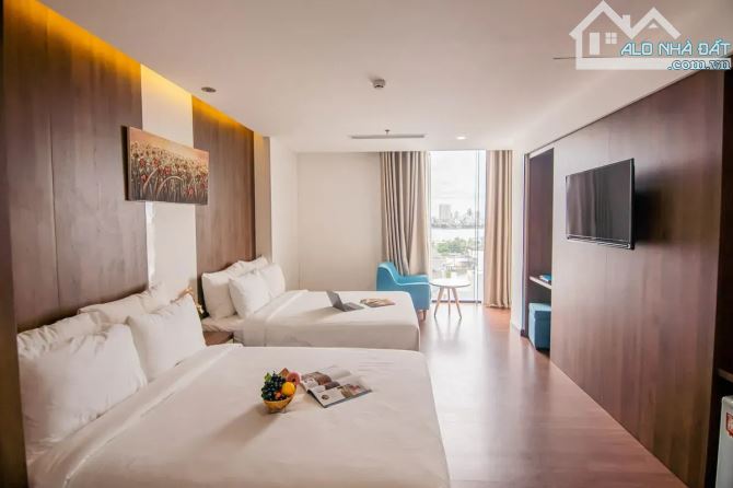SIÊU PHẨM KHÁCH SẠN DÒNG TIỀN 200tr/th - 90m2 8 TẦNG 19PHÒNG THANG MÁY ĐƯỜNG 7.5m CHỈ 28T