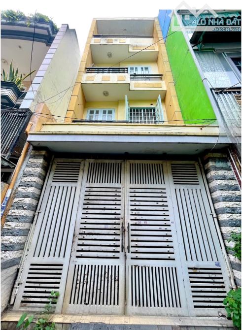 GẦN MẶT TIỀN PHAN VĂN TRỊ - HẺM 3.5M THÔNG - 5 TẦNG - 5 PN - CHỈ 6.9 T.Ỷ