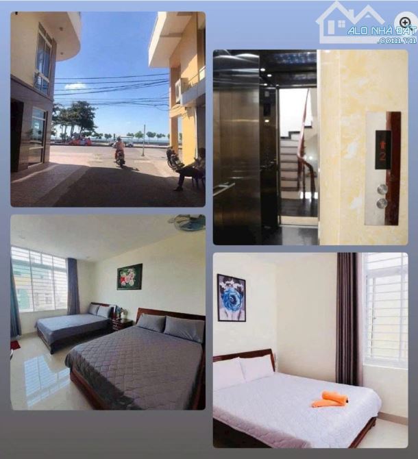 BÁN GẤP KHÁCH  SẠN BÃI SAUTHÙY VÂN  1 TRỆT 5 LẦU CÓ THANG MÁY VIEW BIỂN GIÁ 10t6