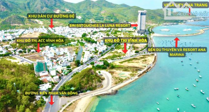 📣BÁN ĐẤT GÓC 2 MẶT ĐƯỜNG BÙI HUY BÍCH, HÒN XỆN, VĨNH HÒA, NHA TRANG, KHÁNH HÒA.