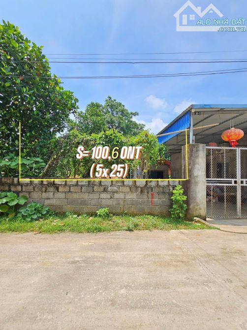 Cần bán lô đất S= 100,6m2 full thổ cư, sát khu công nghiệp, tiềm năng tăng giá tốt, pháp l - 1